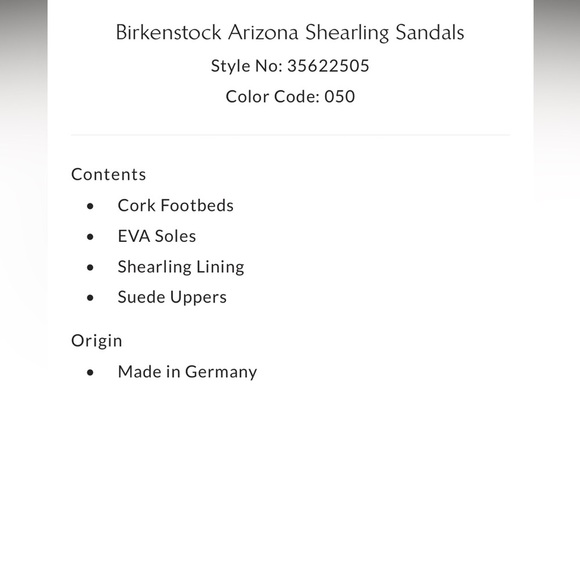 Free People x Birkenstock Arizona Shearling Suede Leather Sandals Sz 7 NWT - Picture 4 of 15